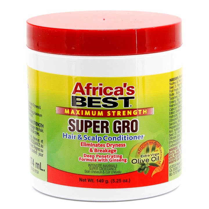 AFRICA'S BEST MAXIMUM STRENGTH SUPER GRO 5.25oz-Africa's Best- Hive Beauty Supply