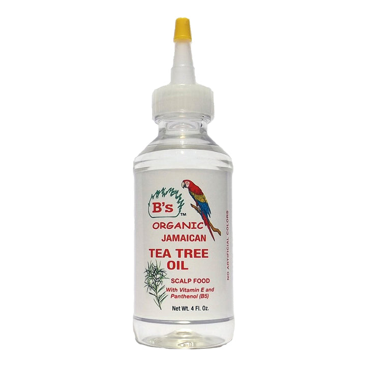 B'S ORGANIC JAMAICAN TEA TREE OIL 4oz-B's Organic- Hive Beauty Supply
