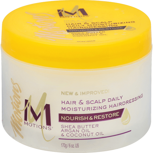 MOTIONS HAIR SCALP DAILY MOIST HAIR DRESS 6oz-Motions- Hive Beauty Supply