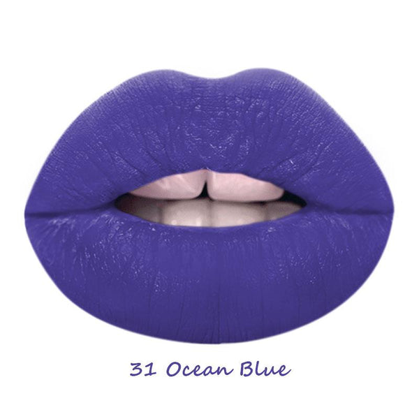 AMOR US LIPSTICK MATTE OCEAN BLUE-Amor Us- Hive Beauty Supply