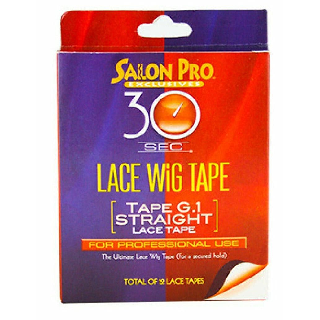 SALON PRO 30 SEC LACE WIG TAPE STRAIGHT-Salon Pro Exclusives- Hive Beauty Supply